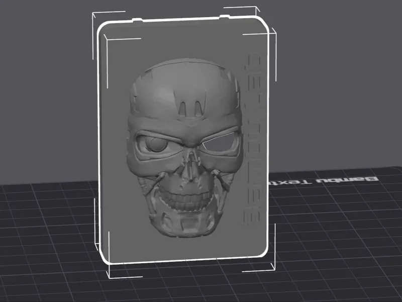 Bambulab A1 mini cover Terminator T800