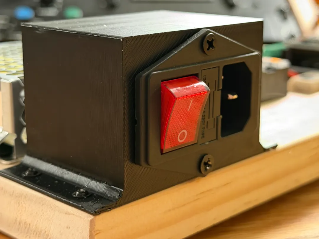 Process V Rocker IEC Rocker Switch Enclosure - Free 3D Print Model - MakerWorld
