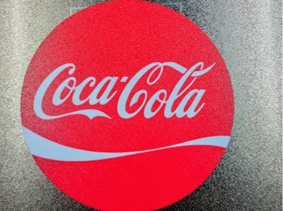 Coca-Cola Logo & Coaster