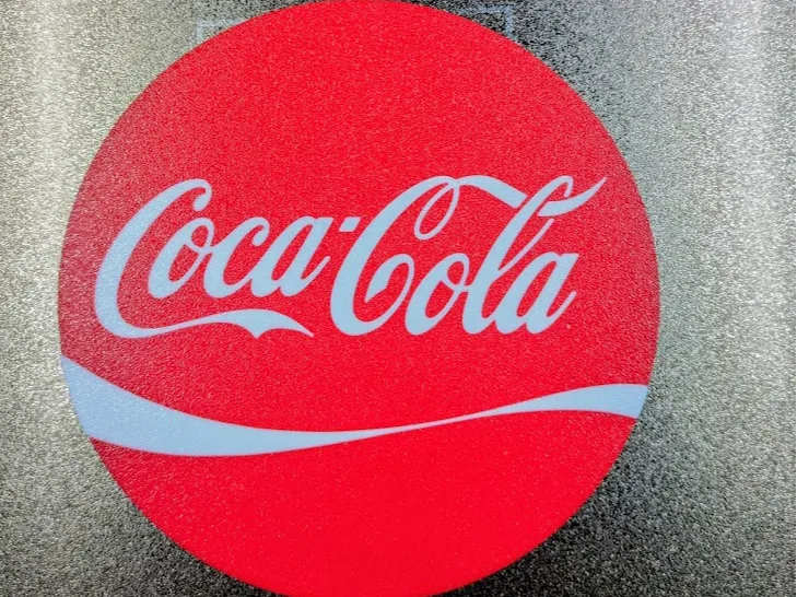Coca-Cola Logo & Coaster