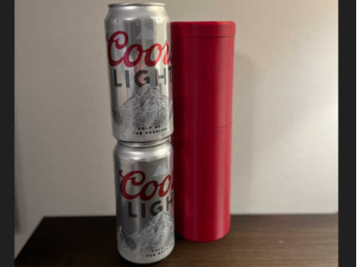 Double Chuggo Coors Reloadable Can Koozie