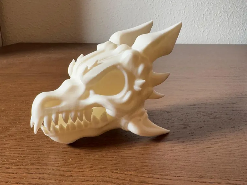 chinese dragon skull