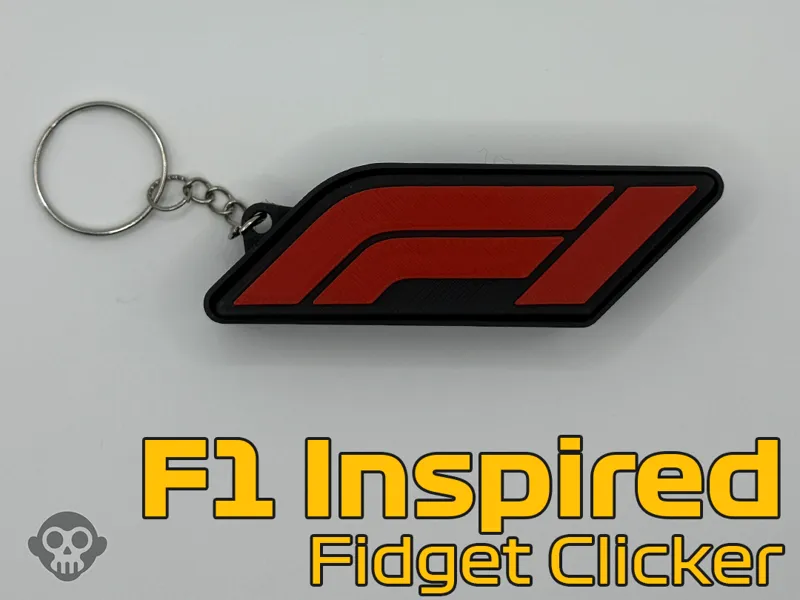 F1 Inspired Fidget Clicker