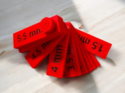 1mm to 5.5 mm Thickness Gauge