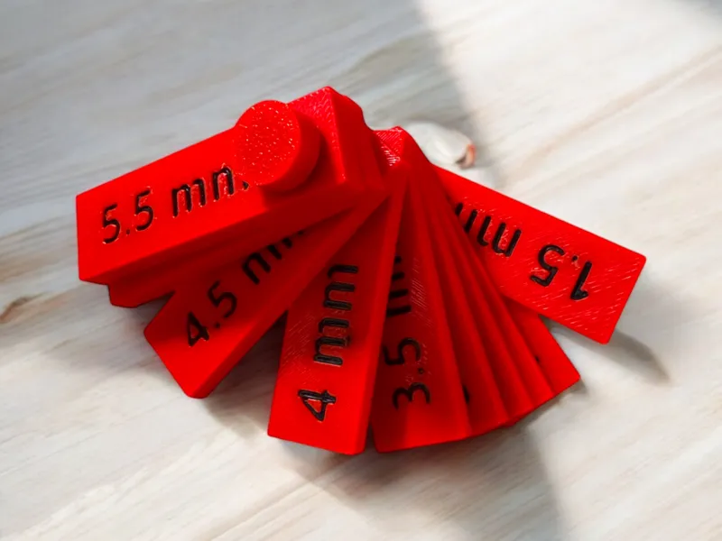 1mm to 5.5 mm Thickness Gauge