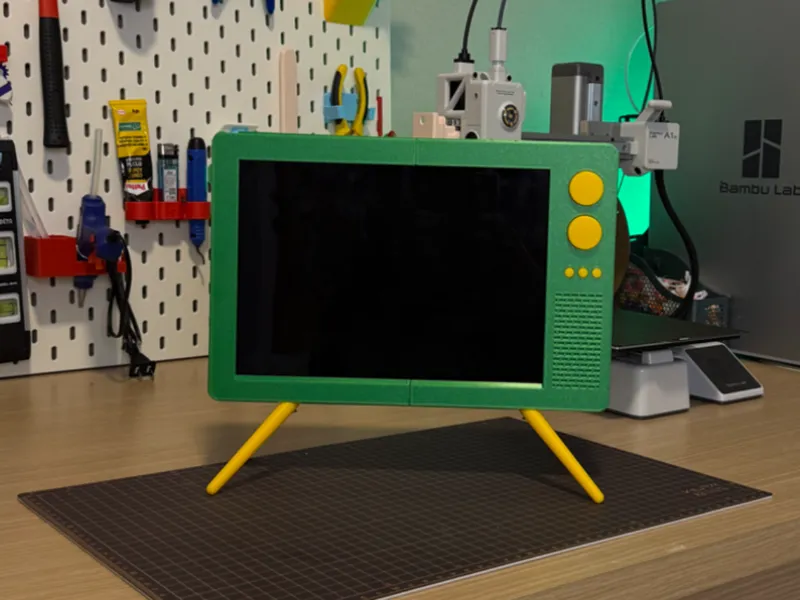 iPad TV frame 