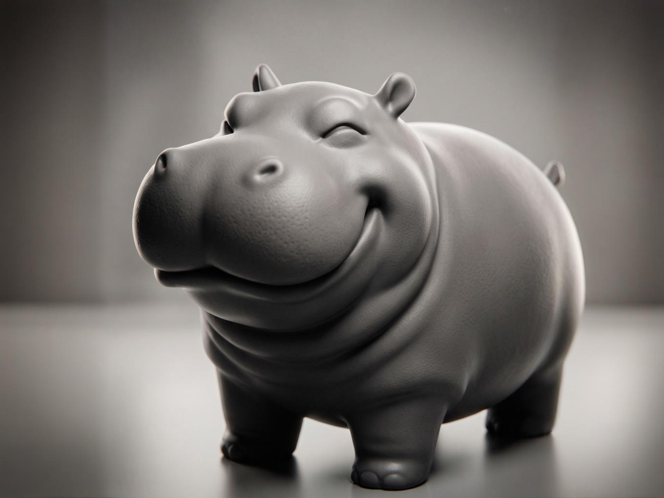 憨憨河马 / Happy Hippo
