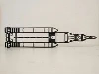 Décoration murale fusée SLS Artemis (NASA) — photo 1