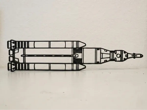Décoration murale fusée SLS Artemis (NASA)