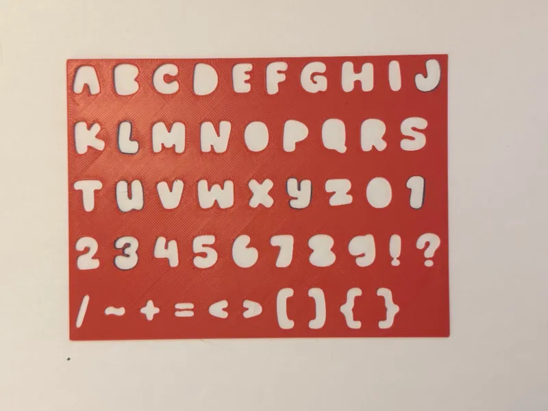 Font Stencil