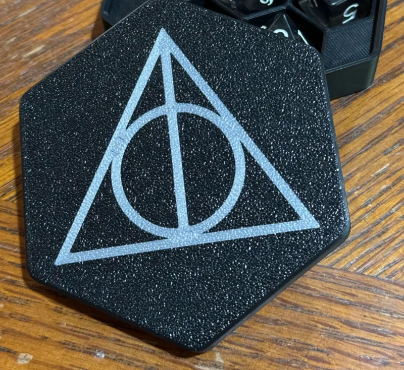Deathly Hallows Dice Container