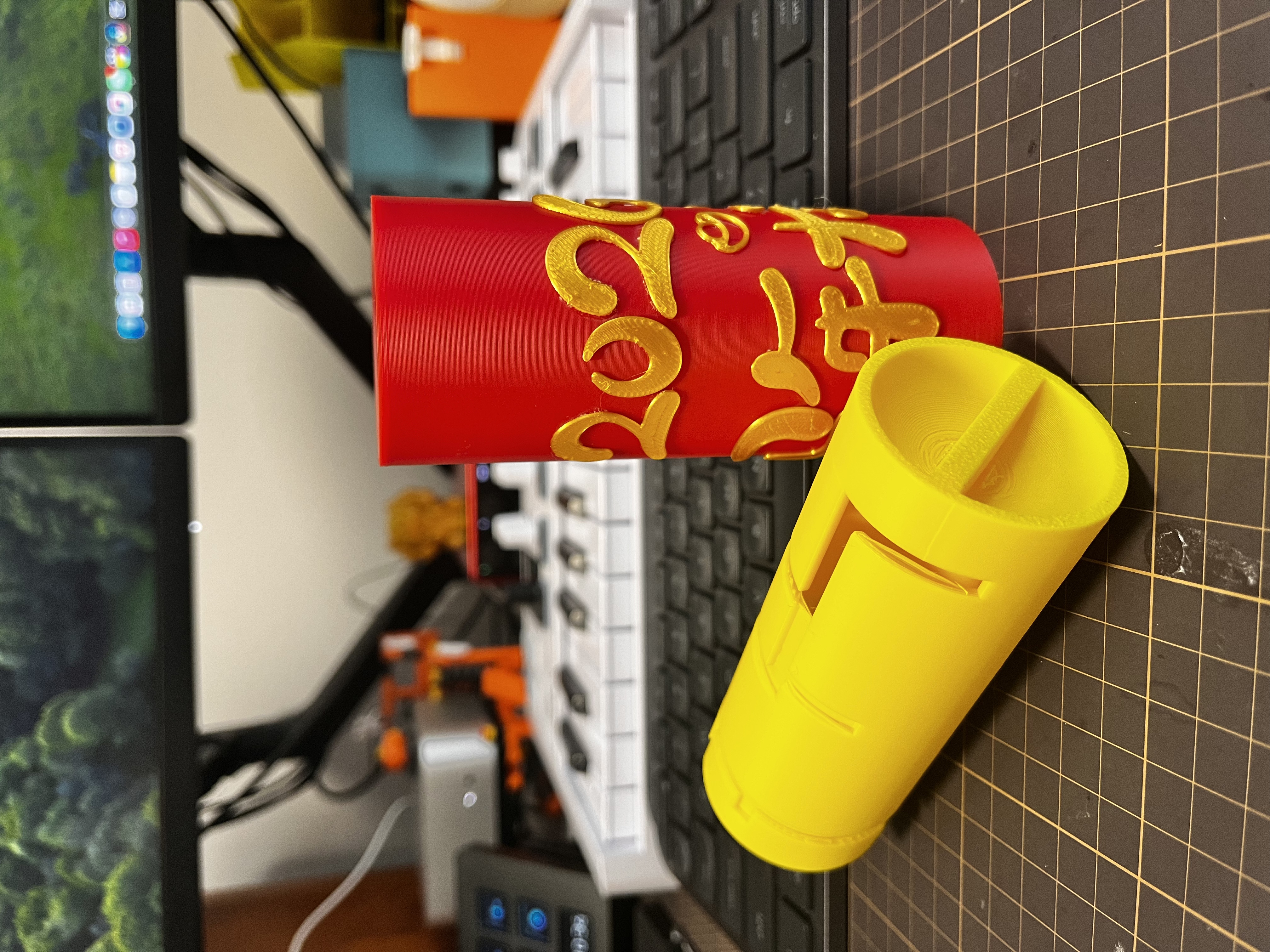 Miniatura 5 do modelo 3D 2026新年红包—— 爆竹机关锁（迷宫）红包