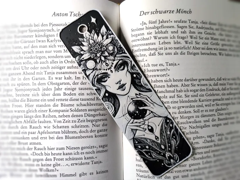 HueForge - Bookmark Fantasy Crystal Princess 3Colors
