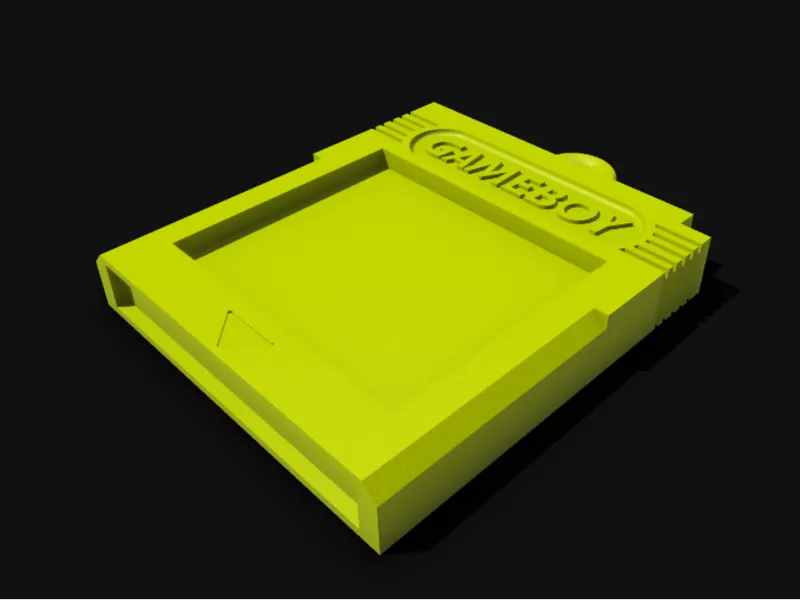 Game Boy Cartridge Keyring