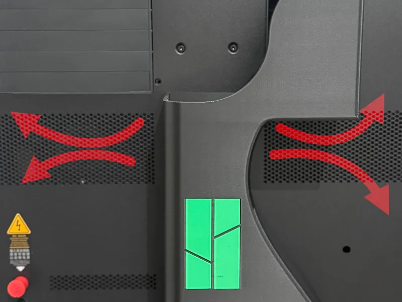 H2D Poop Chute with a twist