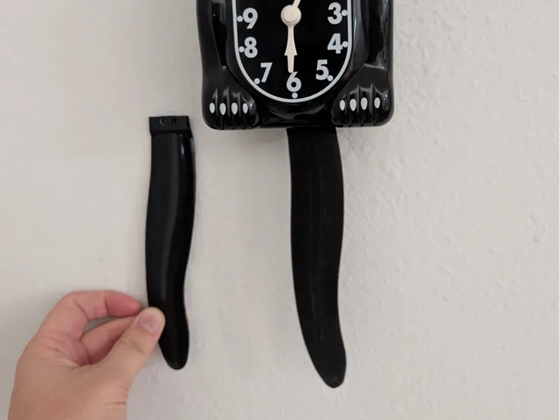 Kit-Cat Clock Tail Replacement