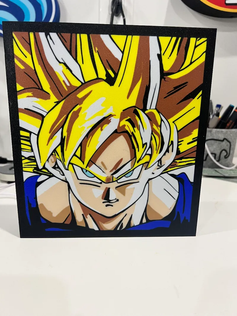 Dragon ball z super saiyan Goku