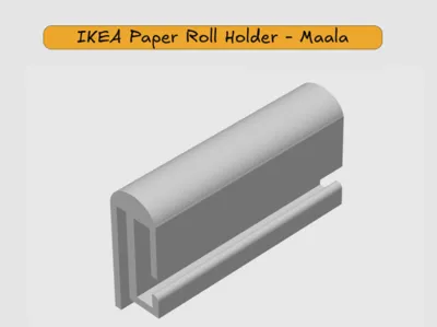 IKEA MÅLA Paper Roll Holder Mount