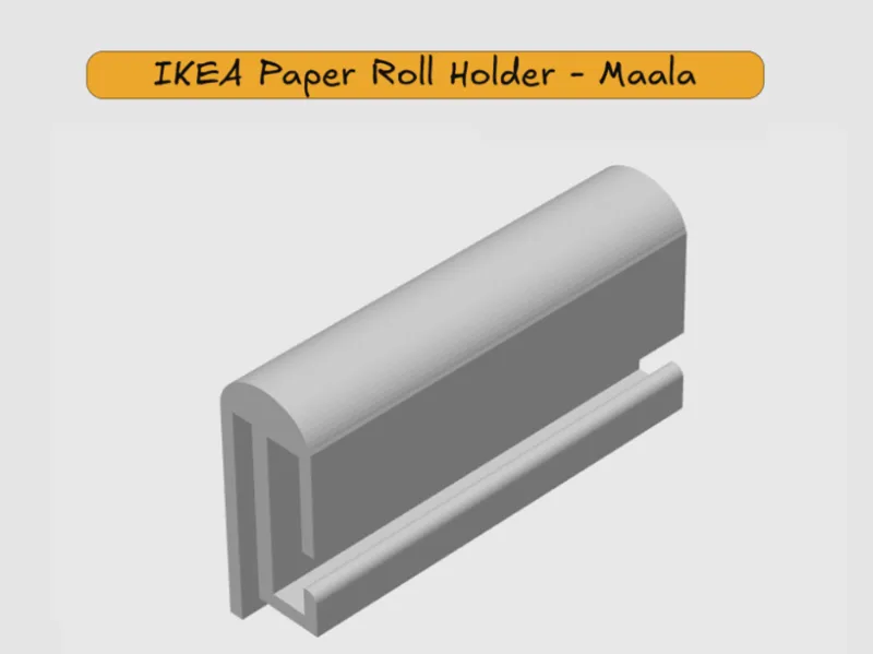 IKEA MÅLA Paper Roll Holder Mount