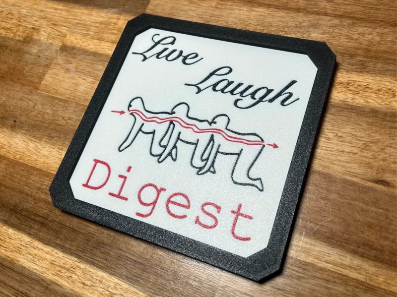 Live, laugh, Digest