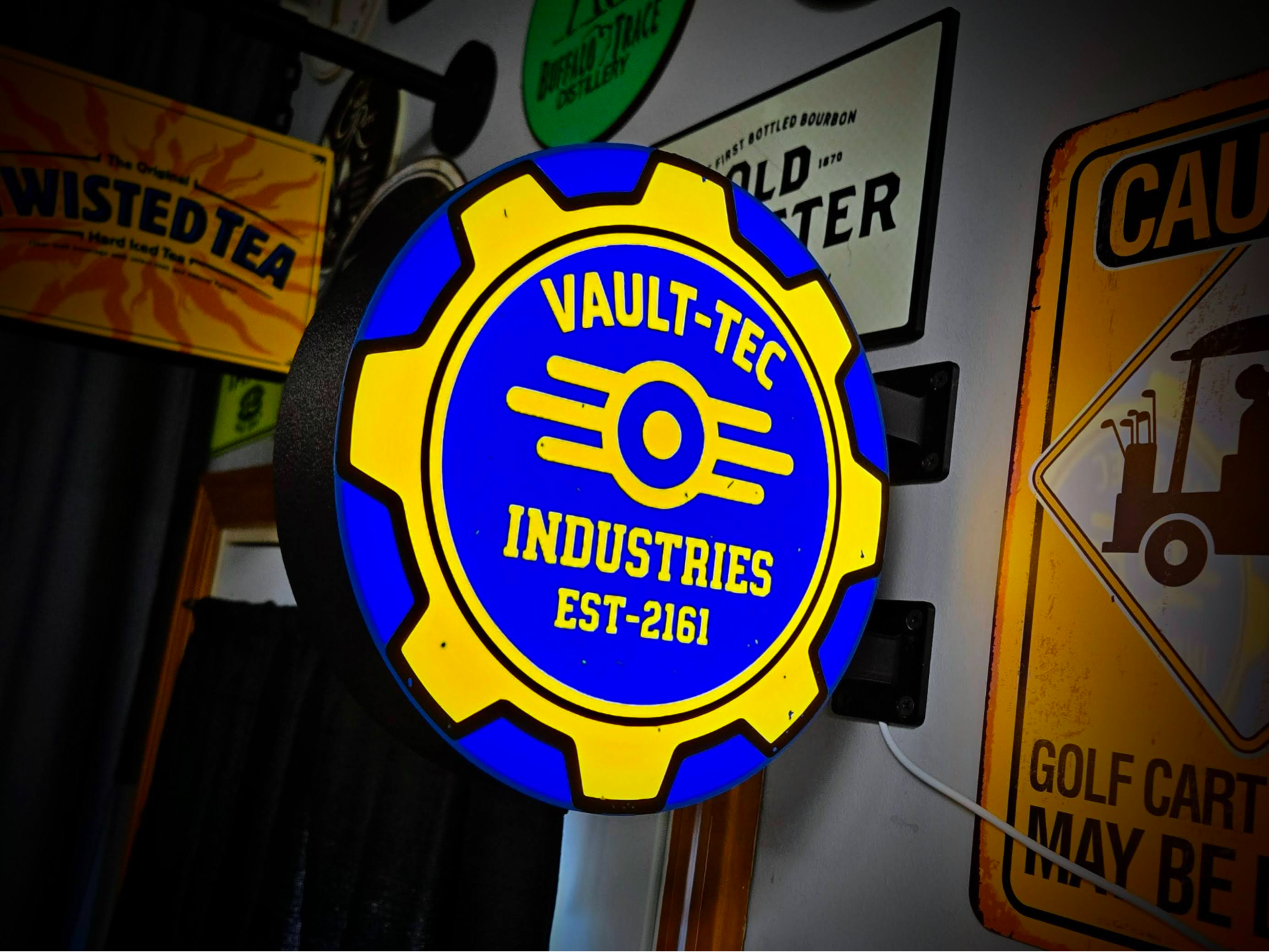 VAULT-TEC INDUSTRIES ~ 2-Sided LED Lightbox Sign