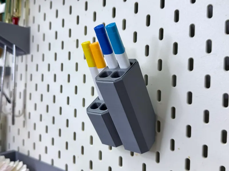 Pen Holder for IKEA Skadis - 1x1