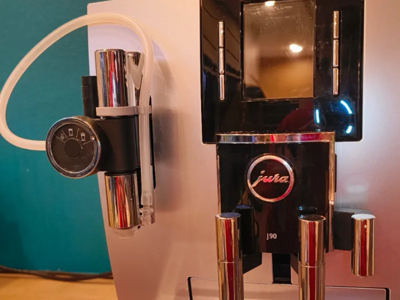 Coffee machine Jura j90 milk cable holder