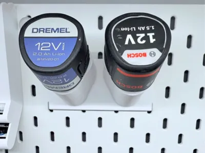 Bosh and Dremel Battery mount