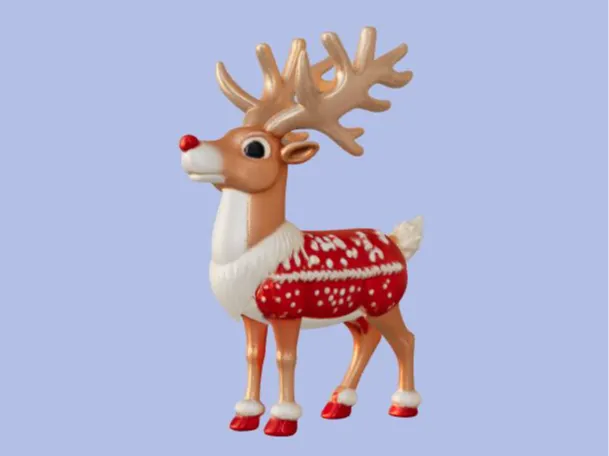 Reindeer Table Center Piece