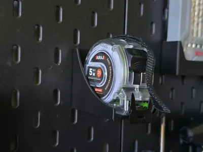 Ikea Skadis Tape Measure Holder / Storage 