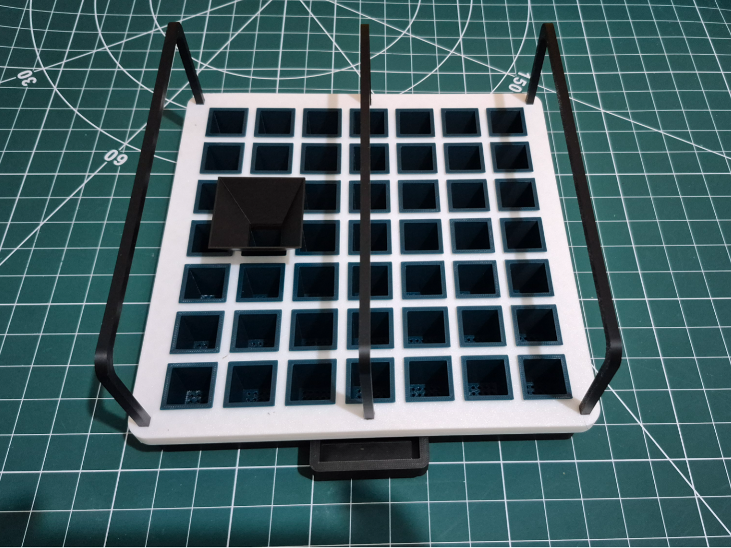 Seed Starter Tray with Self-Watering Base 49 Cells