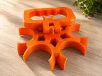 Rotating 6-Can Carrier Handle