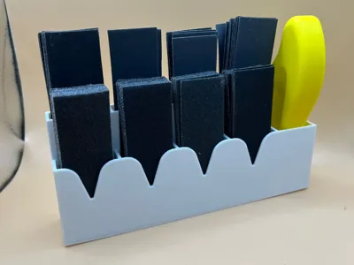 Sanding Paper Set Holder for Skadis