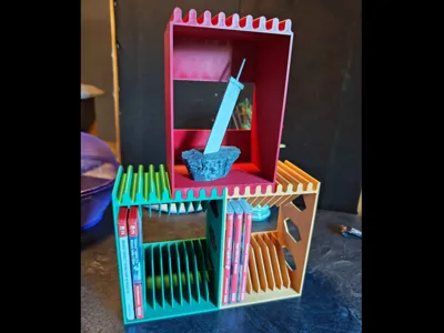 Nintendo Switch Cart Stacking Shelves