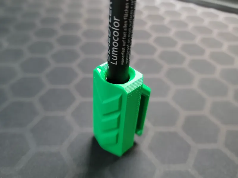 Pen cap holder for Staedtler permanent marker