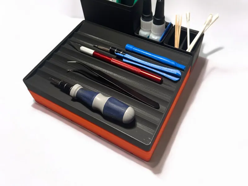 4x3 Gridfinity Wavy Tray for your essentials
