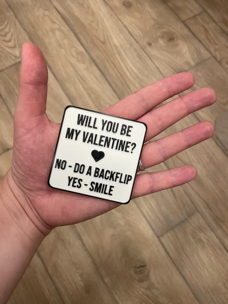 Funny card for valentine's day