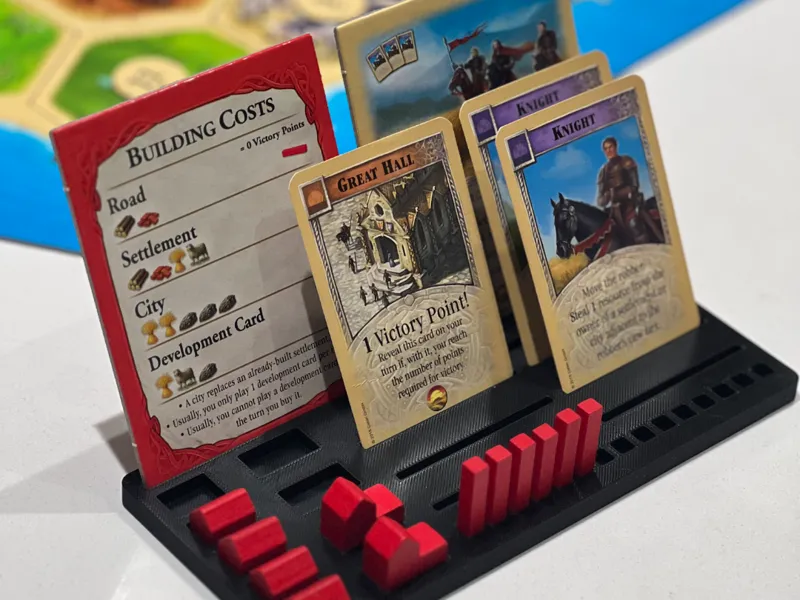 Piece Holder for Catan