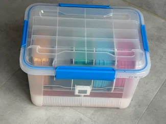Silika Behälter/Spulen Stand 18L IP67 Box (Kreher)