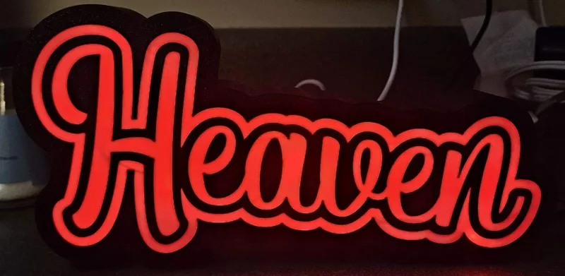 Heaven Name Lightbox