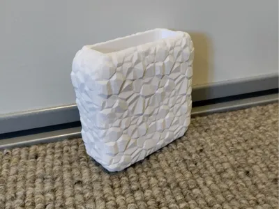 Minimalist textured phone charger dock