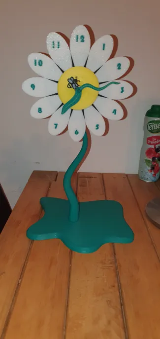 horloge fleur (flower clock)