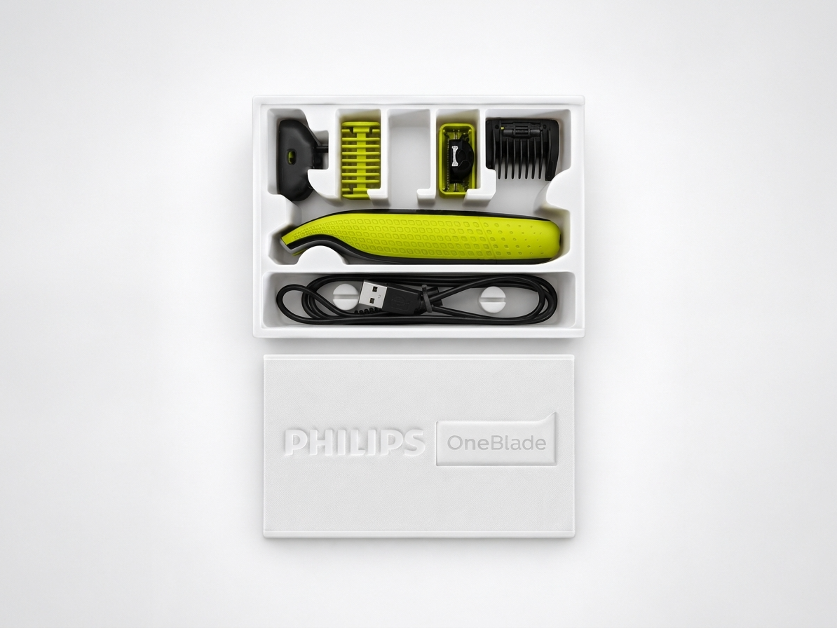 Estuche Protector y Organizador Premium para Philips OneBlade (Nueva Versión)