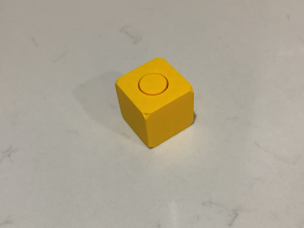 Miniatura 1 do modelo 3D Cube fidget spinners