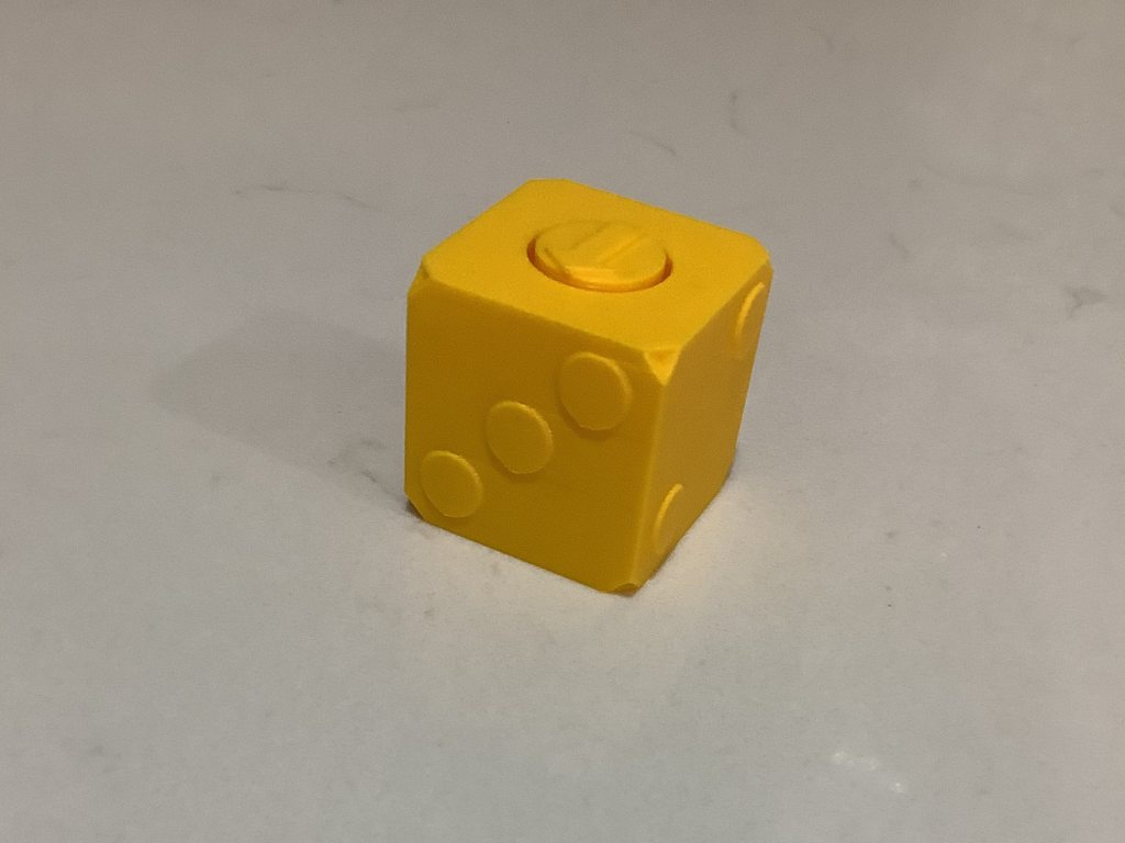 Miniatura 2 do modelo 3D Cube fidget spinners