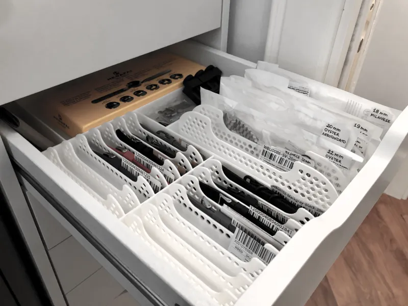 IKEA Alex Watch Strap Organizer (Bambu A1 Mini)