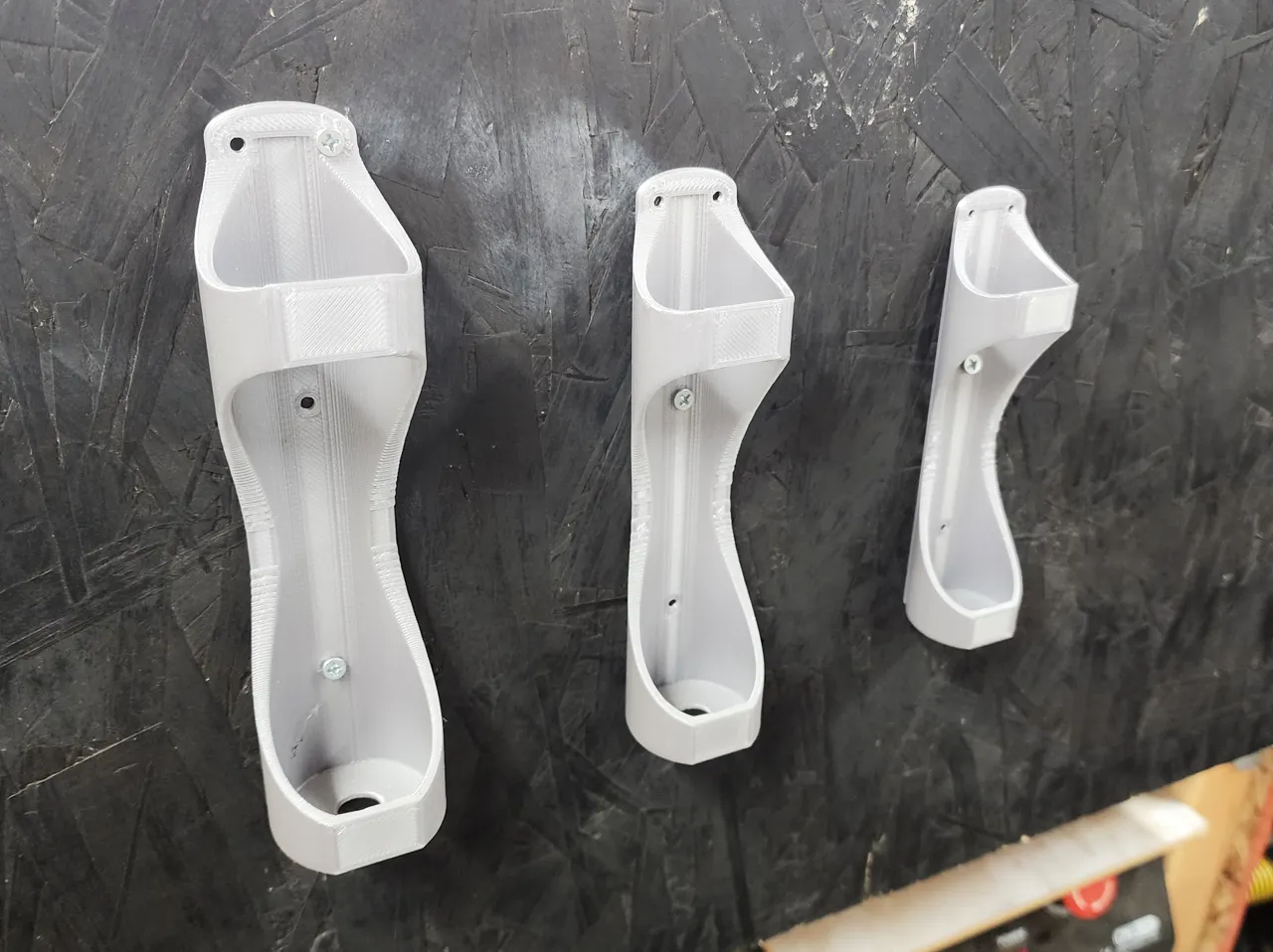 Fishing Pole Holder Wall Mount ANY Size view 2