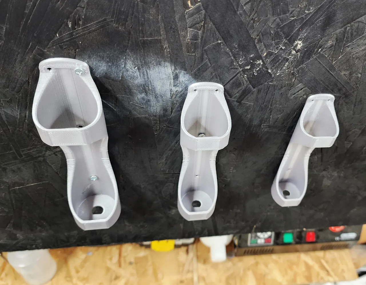 Fishing Pole Holder Wall Mount ANY Size view 3