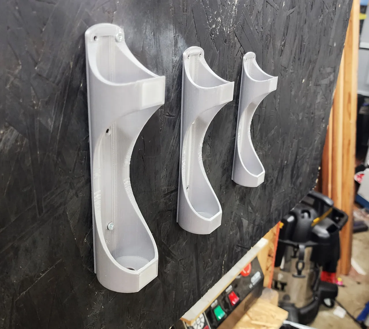 Fishing Pole Holder Wall Mount ANY Size view 4
