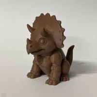 Figurine de tricératops robot — photo 3